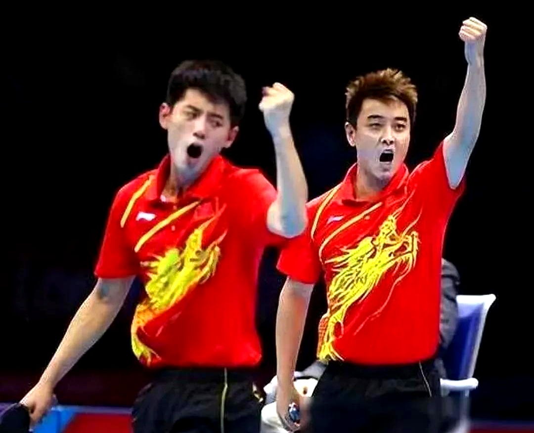 包含英国乒乓球队横扫比利时乒乓球队，张继科绝境逆转的词条